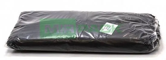 Мешки для мусора 120 литров, 40 мкм, в пачках 200 шт. черные, - 2х слойные - Вид 2