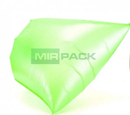 Пакеты для мусора с завязками 35 л, 15 мкм, 15 шт, ПНД, зеленые, VIP - Вид 4